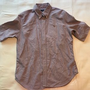 Ralph Lauren Mens Short Sleeve Button up Size L